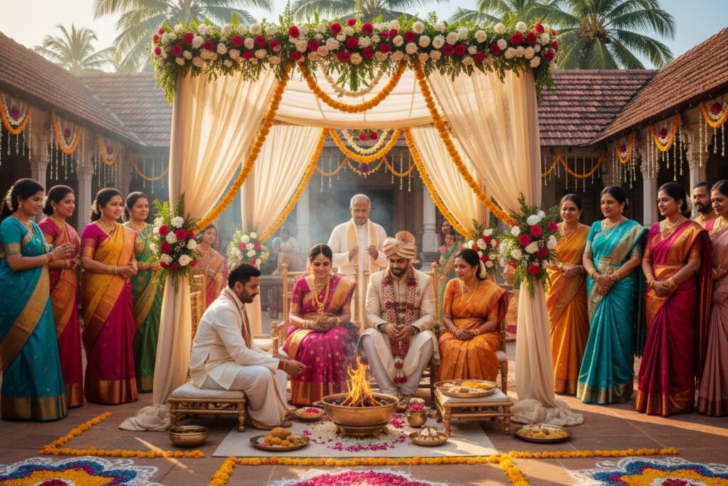 Summer Wedding in Hubli